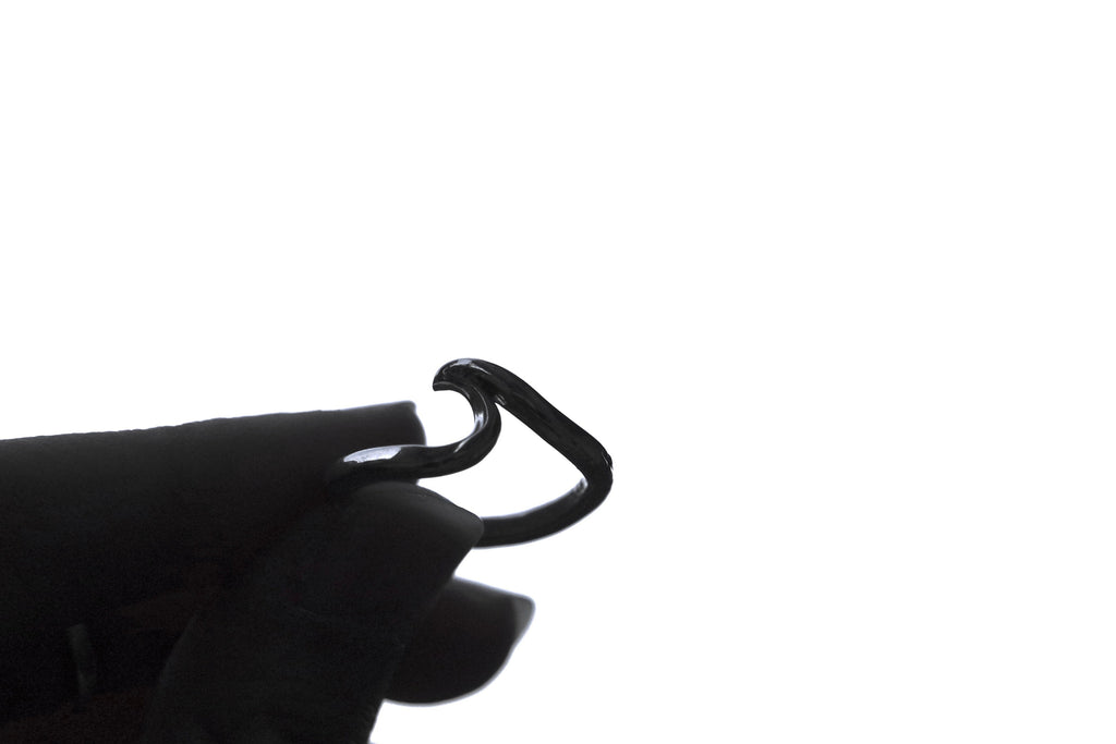 Black sea ring silver
